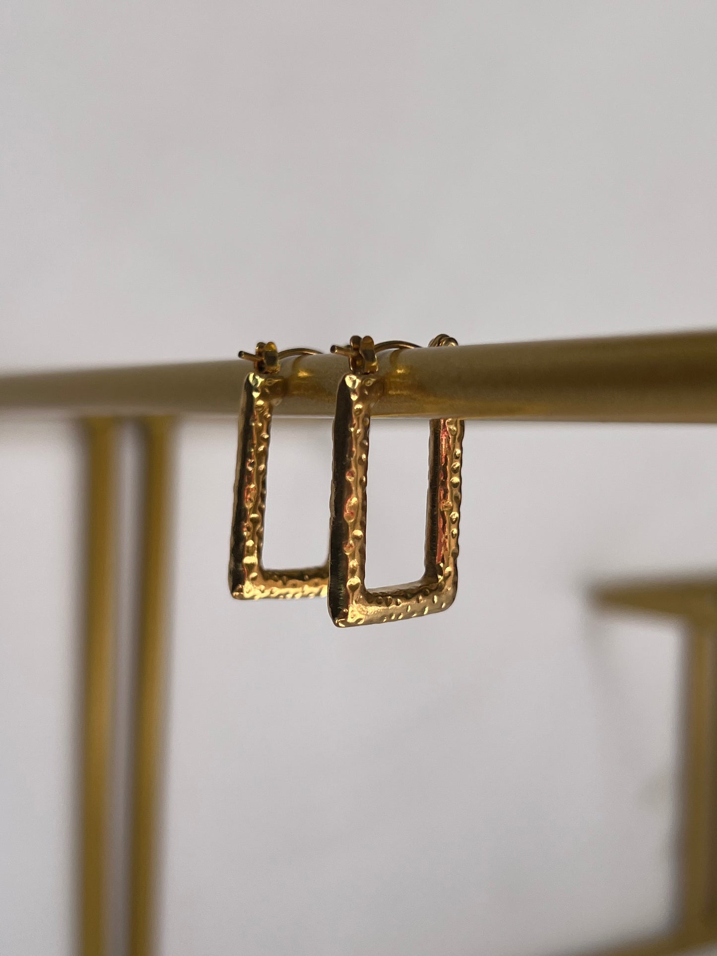 Rectangle earrings