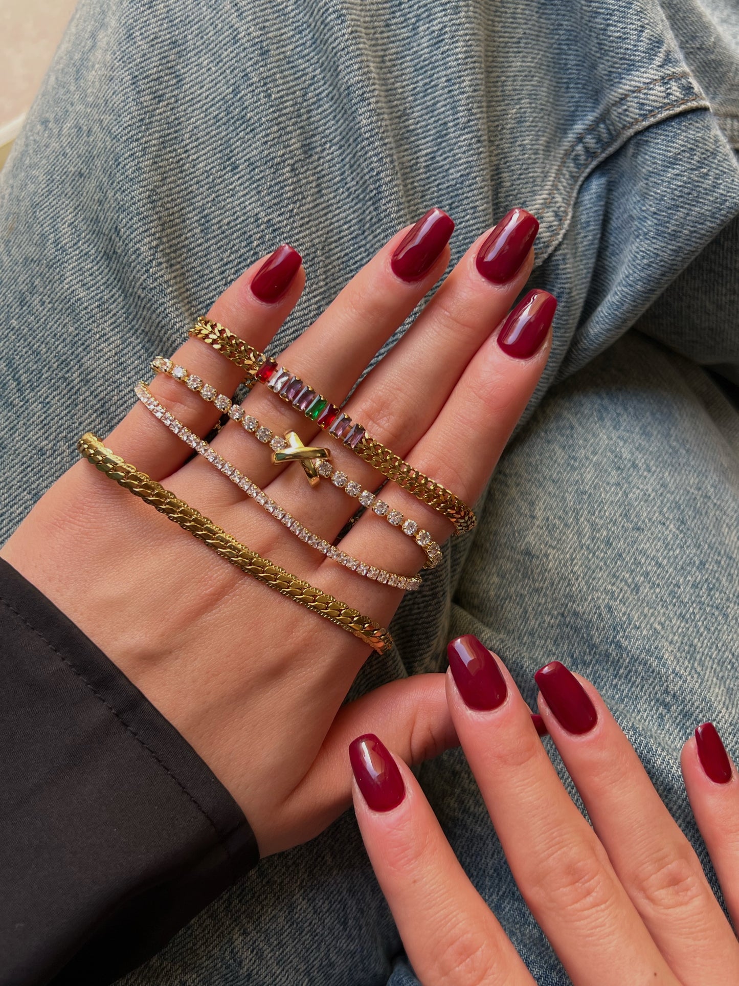 Multicolor Gems Bracelet