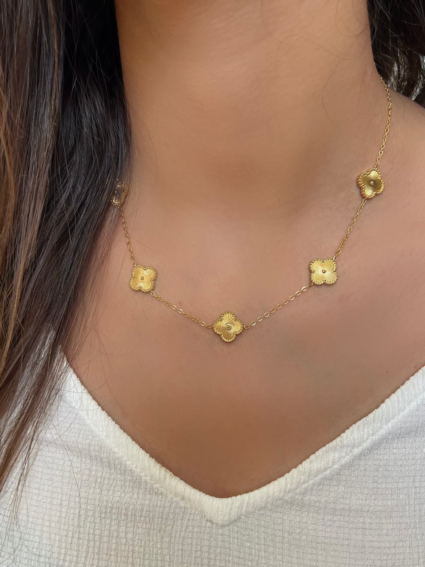 Gold VC necklace