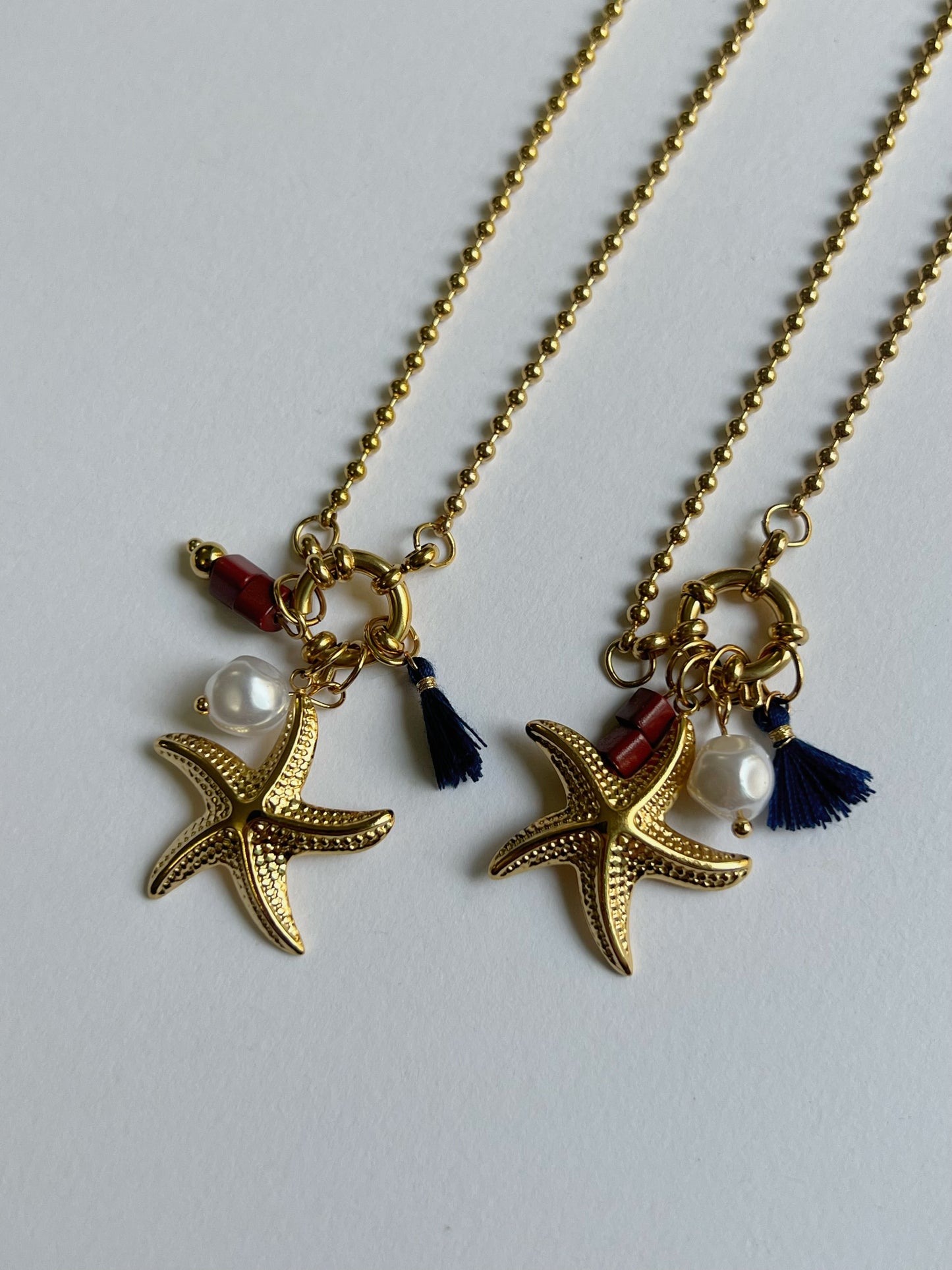 Tassel Starfish Necklace