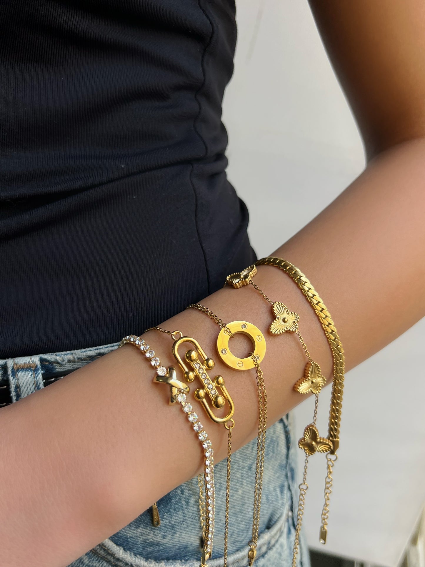 The X Tennis Bracelet