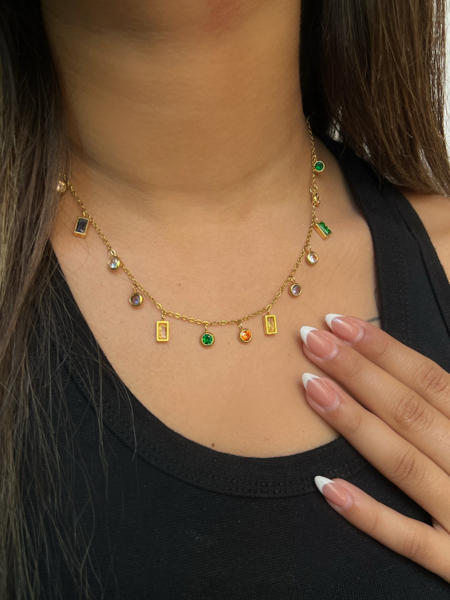 Colored Dandasha Necklace
