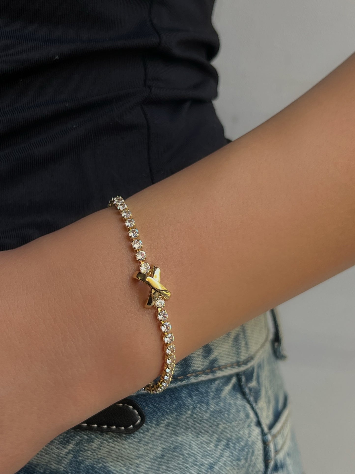 The X Tennis Bracelet