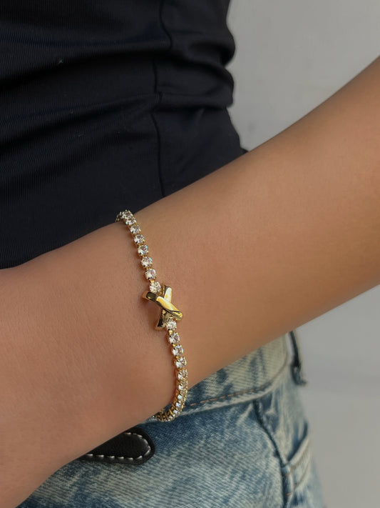 The X Tennis Bracelet