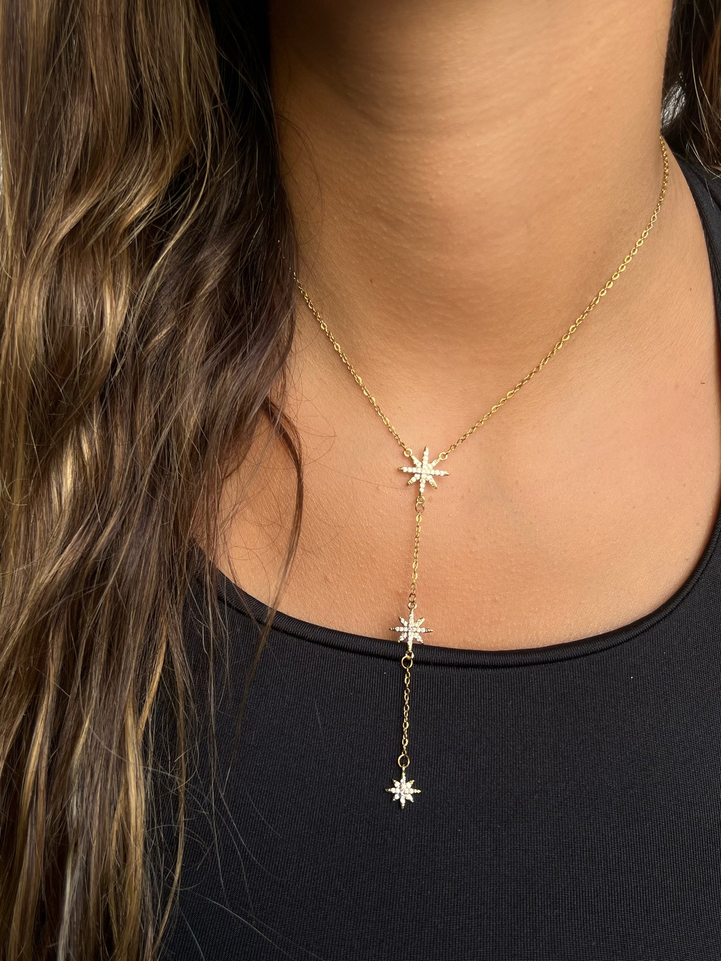 Y Starburst Necklace