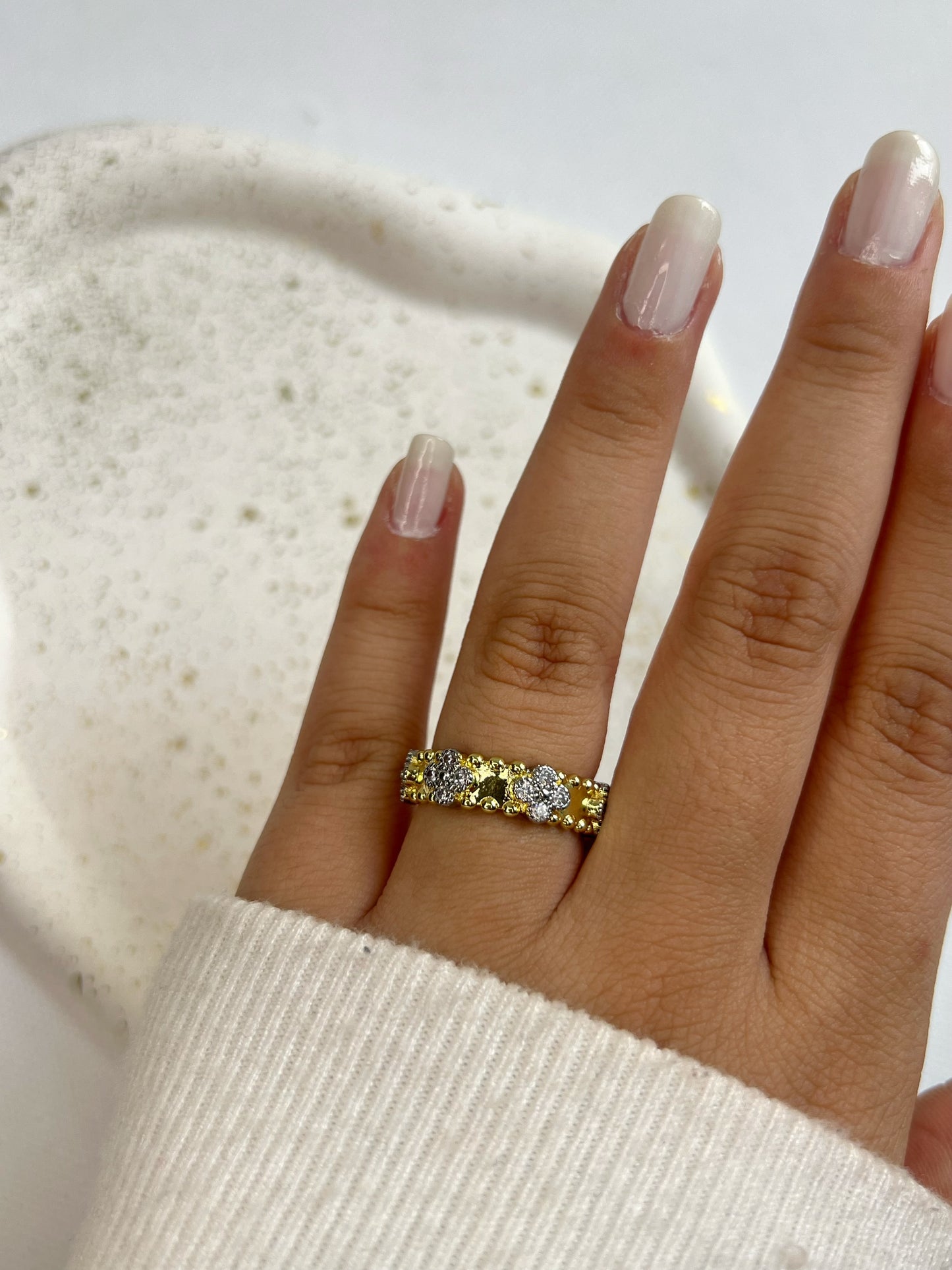 Chunky VC ring {free size}