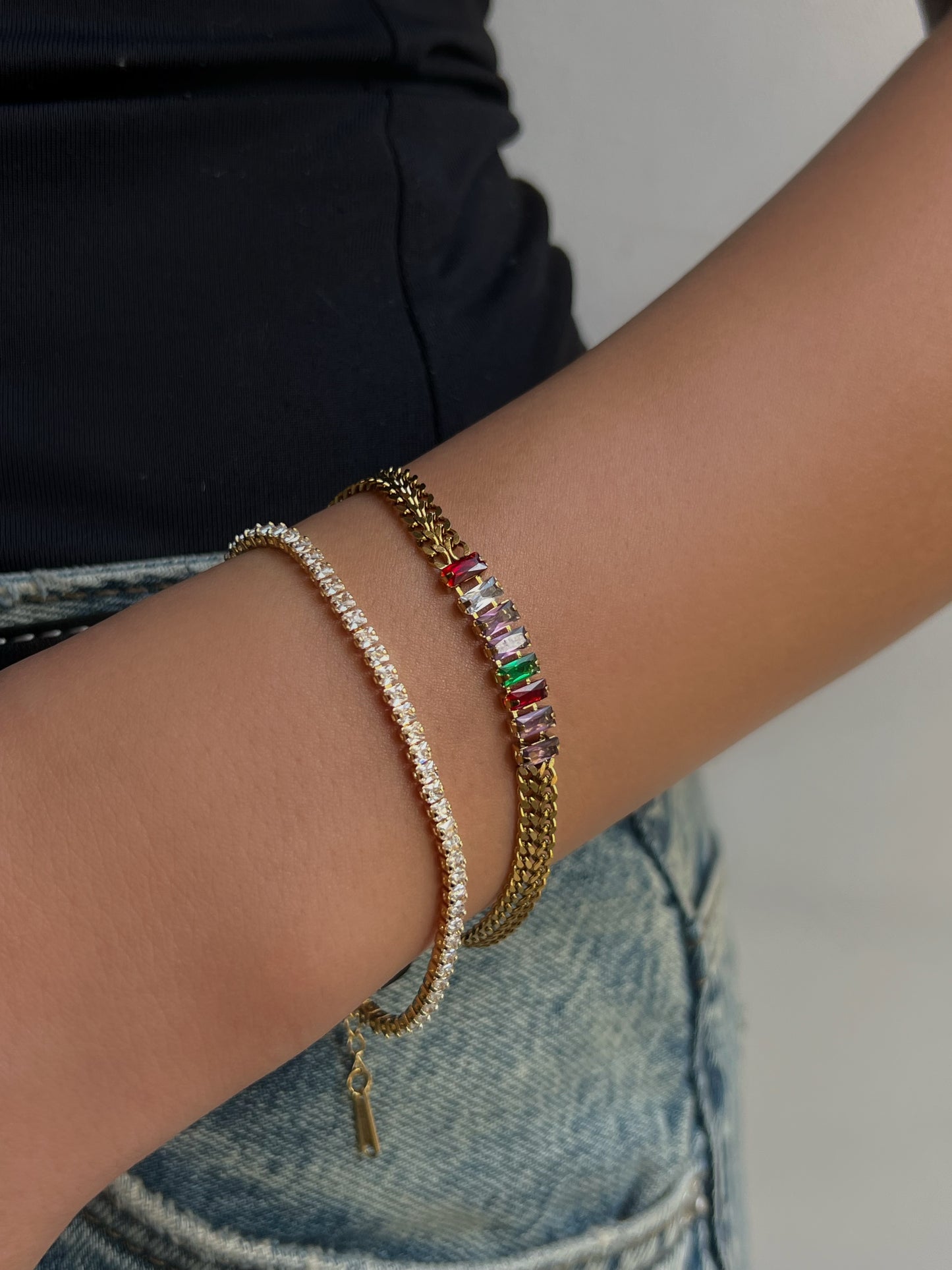 Multicolor Gems Bracelet
