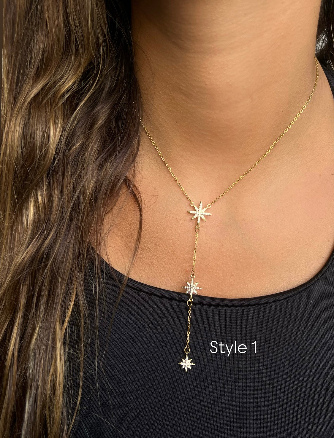 Y Starburst Necklace