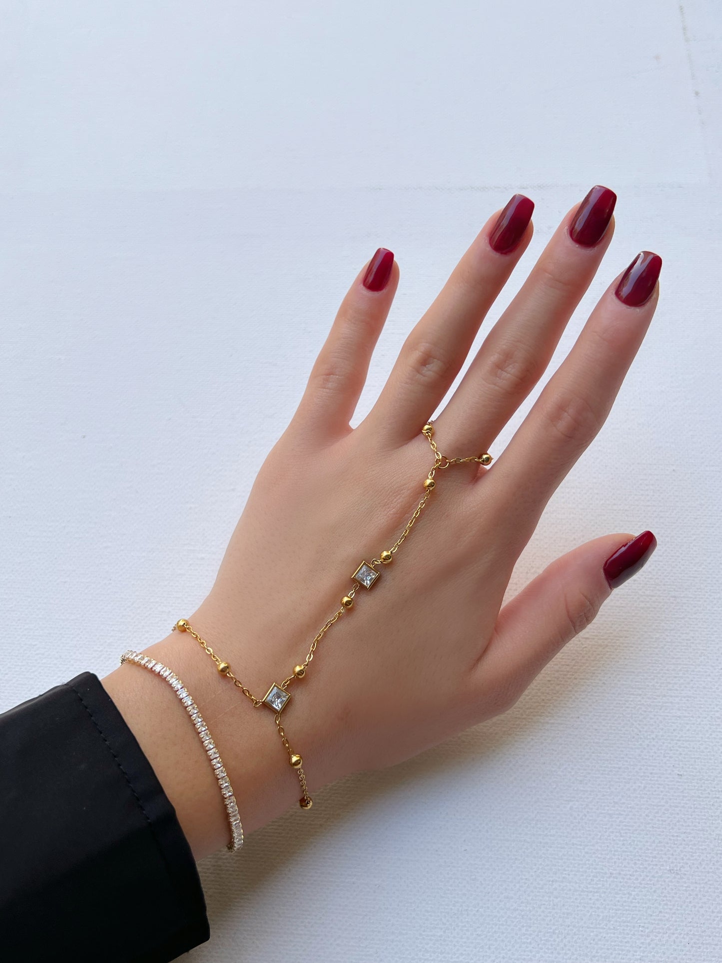 Cube Diamond Handchain