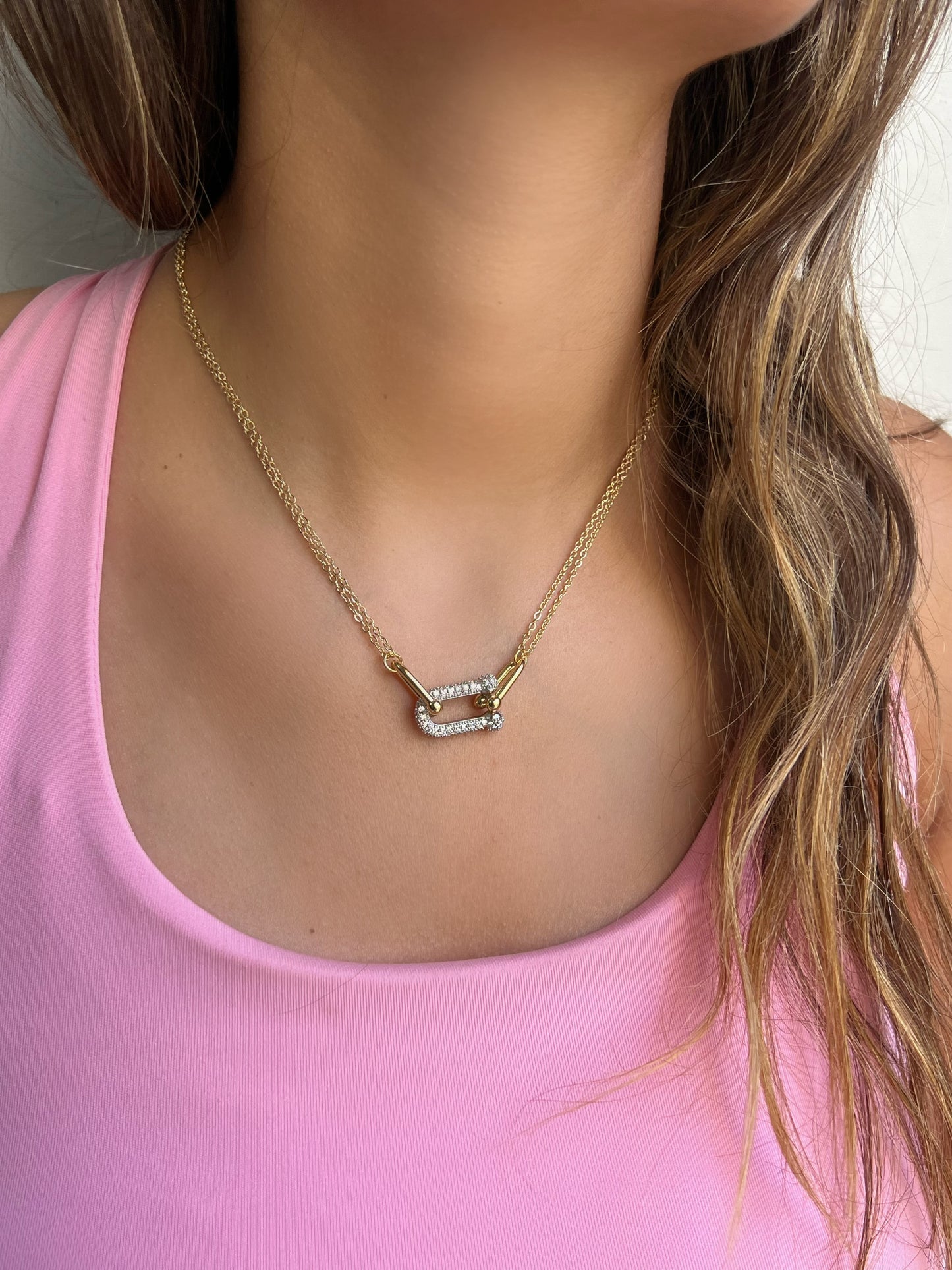 Diamond Tiffany Set {Necklace,Bracelet,Earrings}